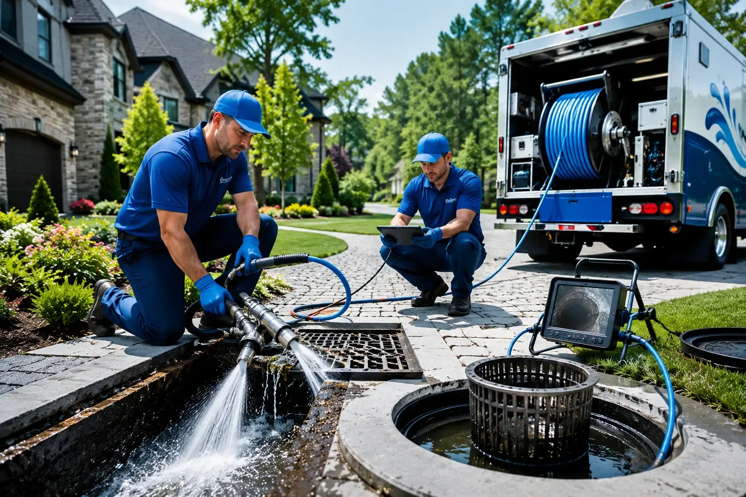 Local outdoor drain cleaning professionals in Courtland, KS